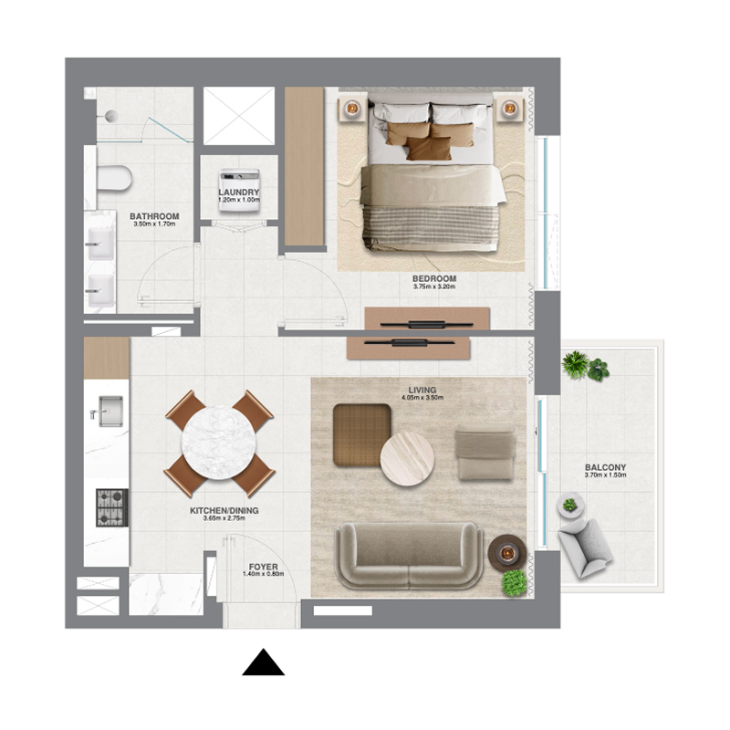 1 bedroom Apartments -  Golf Meadow