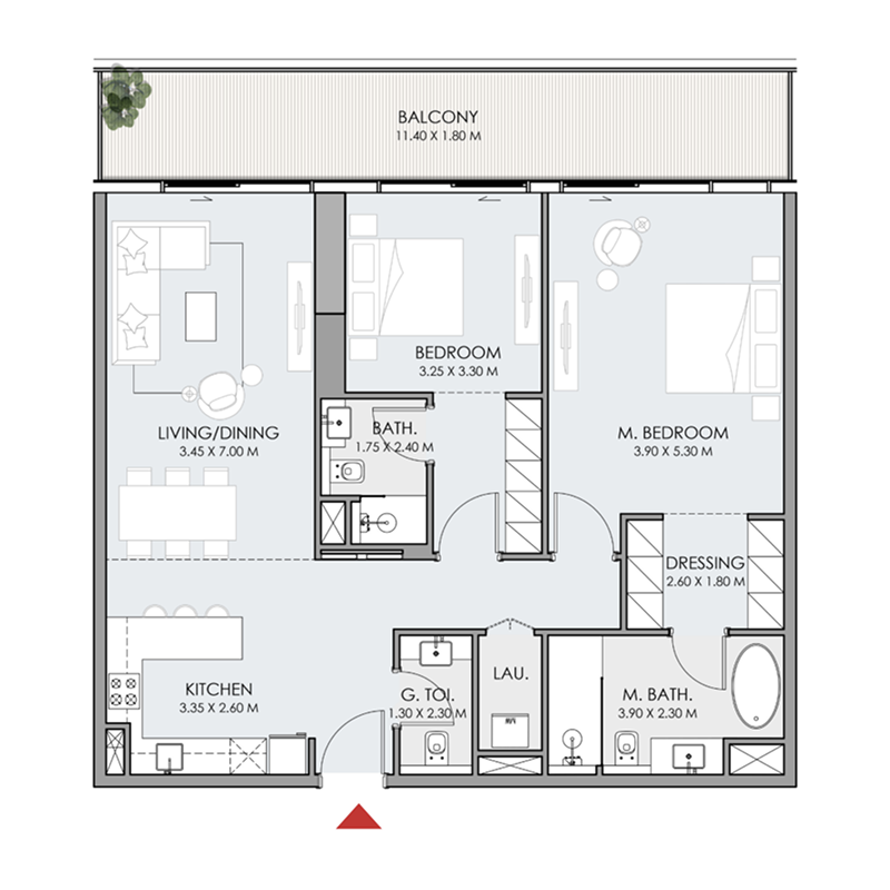2 bedroom Apartments -  Do Hotels and Residences