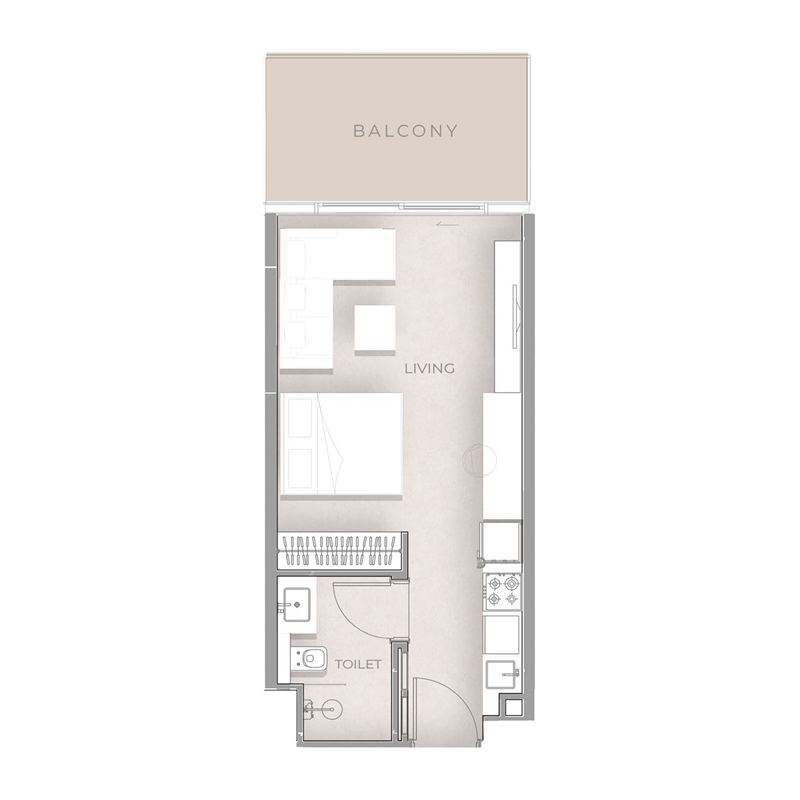 Studio Apartments - Beverly Grande