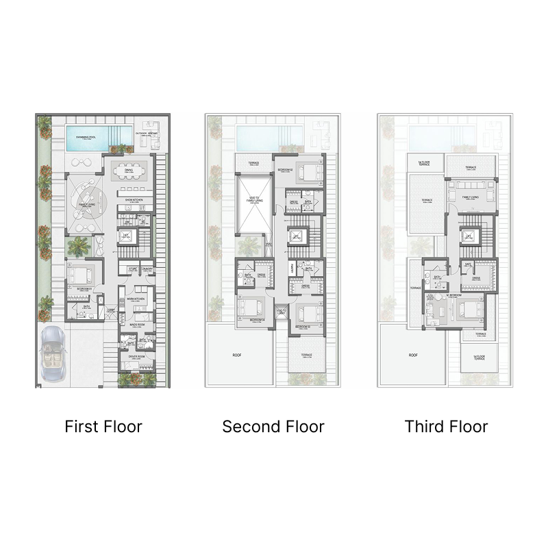 5 bedroom+pool Villa - Selora Residences