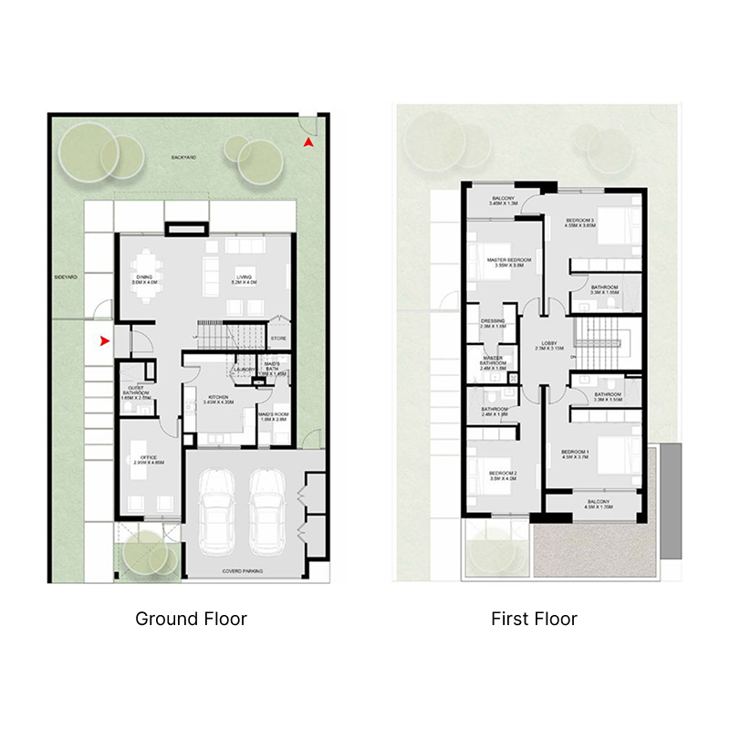 4 bedroom Villa -  Masaar 2 Coral