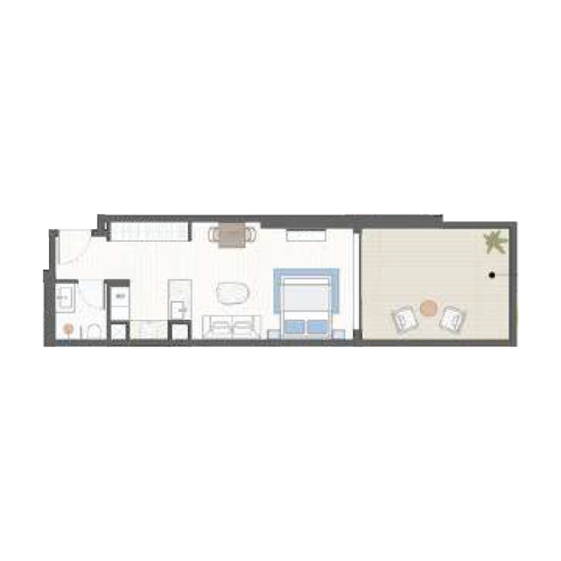 Studio Apartments -  Ozone 1