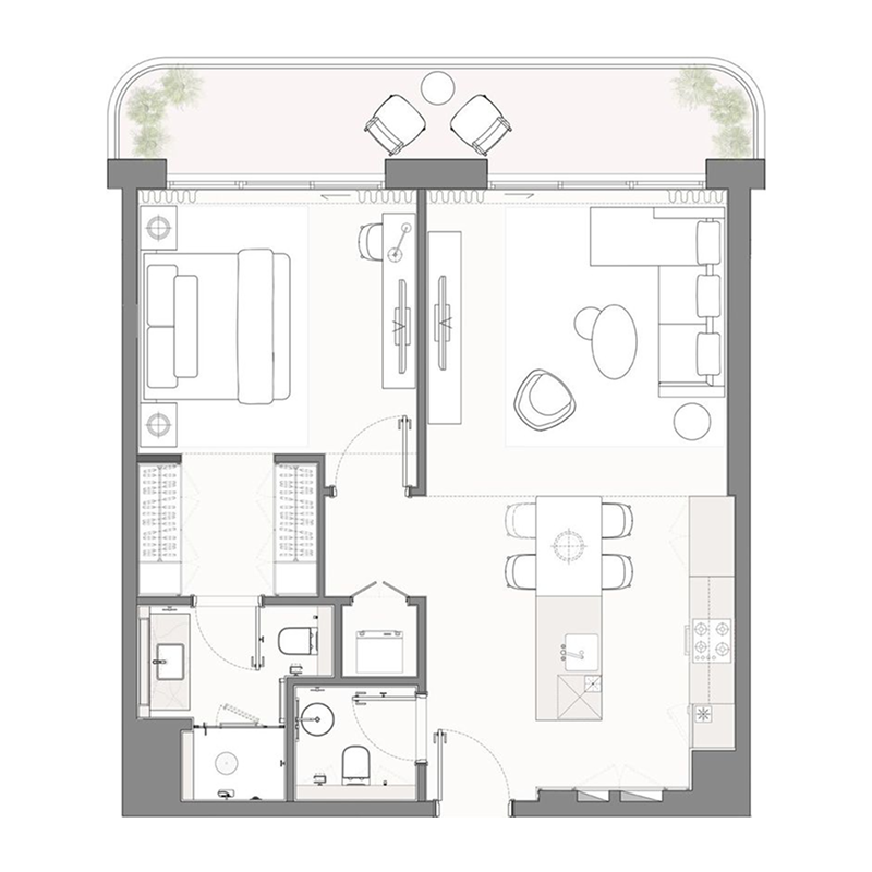 1 bedroom Apartments -  Bay Grove Residences Phase 4