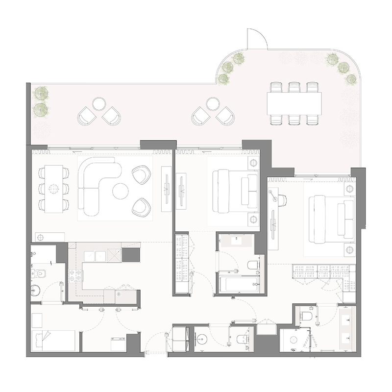 2 bedroom Apartments -  Bay Grove Residences Phase 4