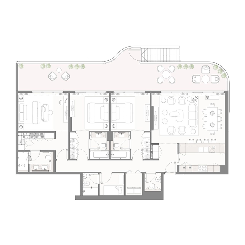 3 bedroom Apartments -  Bay Grove Residences Phase 4