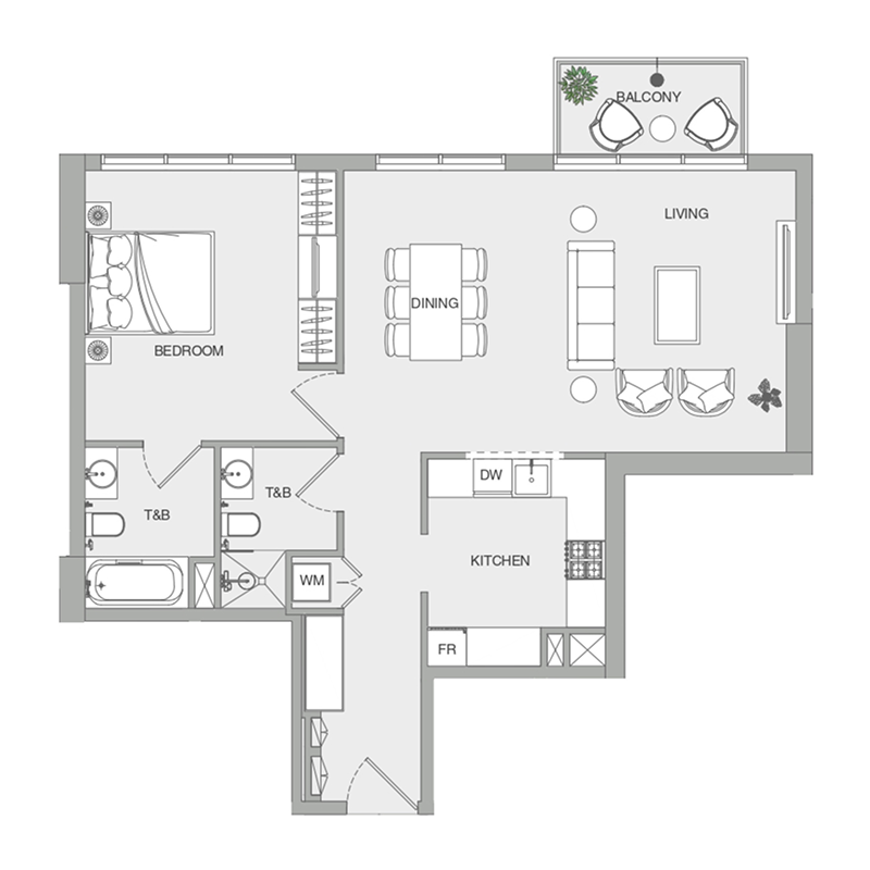 1 bedroom Apartments - V1STARA House 2