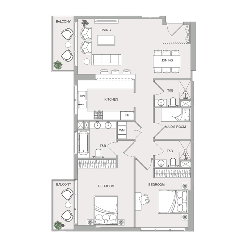 2,5 bedroom Apartments -  V1STARA House 2
