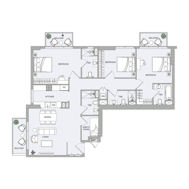 3,5 bedroom Apartments -  V1STARA House 2