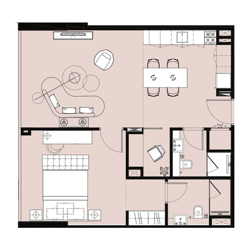1 bedroom Apartments - Sunset Bay 4