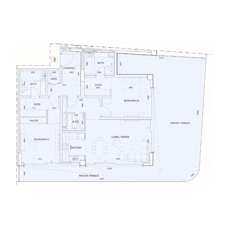2 bedroom Apartments -  Luzora Residences