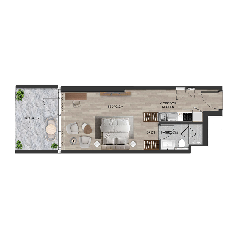 Studio Apartments - Island Heights