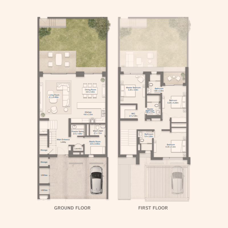 3 bedroom Townhouse -  Bayn by Ora
